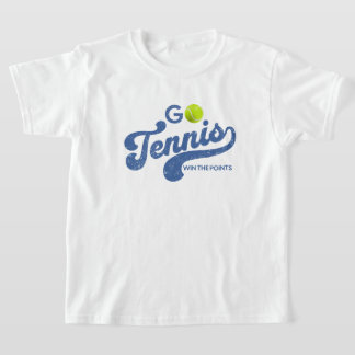 GoTennis in Blue Boy's T-Shirts