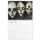 Goth Art Brut Agenda Kalender (Feb 2027)