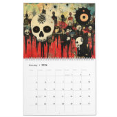 Goth Art Brut Calendar Kalender (Jan 2026)