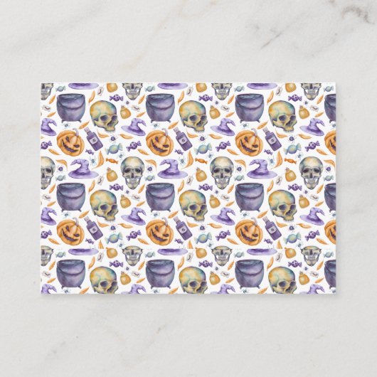 Goth Baby Bibliotheek Boek Aanvraag Schedels Hallo Informatiekaartje (Achterkant)