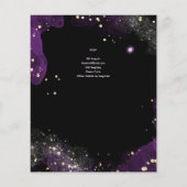 Goth babymeisje bezorgd door Kraai Boo onderweg (Achterkant)