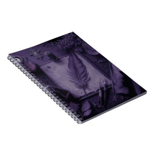 Goth book cover Notebook Notitieboek (Rechterzijde)