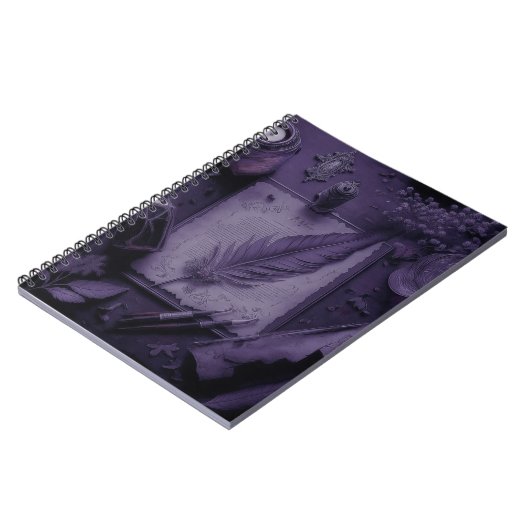 Goth book cover Notebook Notitieboek (Linkerzijde)