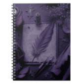 Goth book cover Notebook Notitieboek (Voorkant)