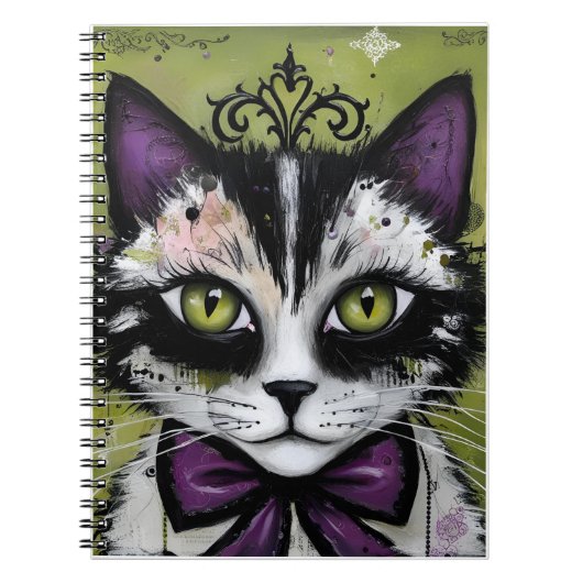 Goth Cat Notitieboek (Voorkant)