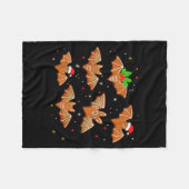 Goth Christmas Shirt For Kids, Soky Cute Bat Ginge Fleece Deken (Voorkant (Horizontaal))