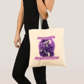 goth christmas tote bag (Voorkant (product))