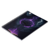 Goth Flame Rose Notitieboek (Linkerzijde)