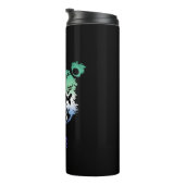 Goth Gay MLM Pride Vlag Gekleurde Beer Thermosbeker (Geroteerd rechts)