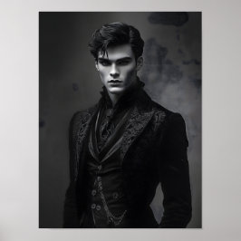 Goth Gentleman Poster