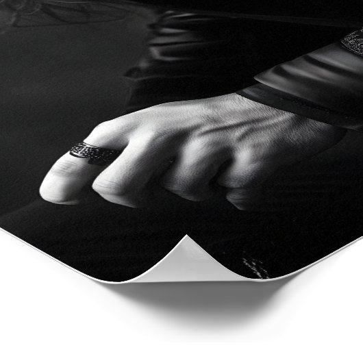 Goth Gentleman Poster (Hoek)