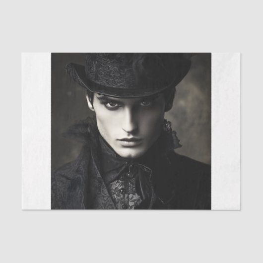 Goth Gentleman Tissuepapier (Voorkant)