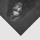 Goth Gentleman Tissuepapier (Detail)