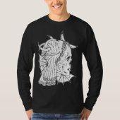 Goth Gothic Horror Occult Emo Aesthetics Temptress T-shirt (Voorkant)