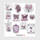 Goth & Halloween Sticker Pack (Vel)
