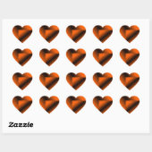 Goth Hart Halloween Sticker (Vel)