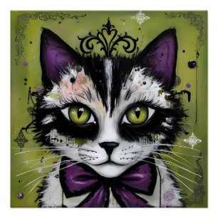 Goth Kat Perfect Poster