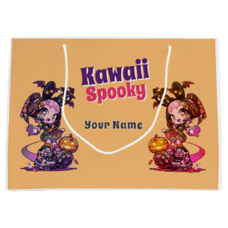 Goth Kawaii Spooky Anime Twin Girl Halloween Groot Cadeauzakje