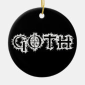 Goth Keramisch Ornament (Voorkant)
