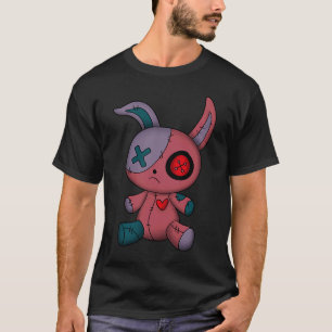Goth Konijn Schattig Gotische Tiener Griezelige Vo T-shirt