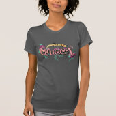 Goth Koningin Bloem Grafisch T-shirt (Voorkant)