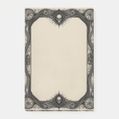 Goth lijst met schedels post-it® notes (Voorkant)
