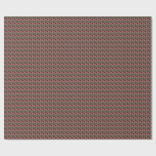 goth-meisjes roze cadeaupapier (Vlak)