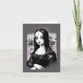 Goth Mona Lisa Kaart (Voorkant)