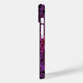 Goth Paarse Sierlijst Met Hart iPhone 7 Hoesje (Achterkant / Links)