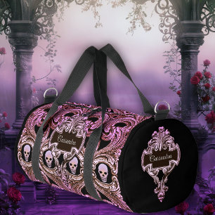 Goth Pink Sieraden met Schedel Persoonlijk Plunjezak
