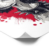 Goth Poodle – Dark Aesthetic Dog Poster (Hoek)