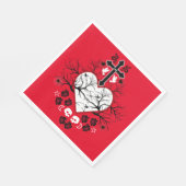 Goth Post Punk Mode Servet (Hoek)