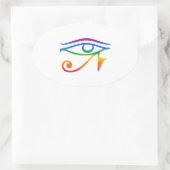 Goth Pride Ovale Sticker (Tas)