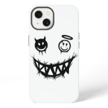 Goth Punk Griezelen Creepy Schattig Gestikt Mond