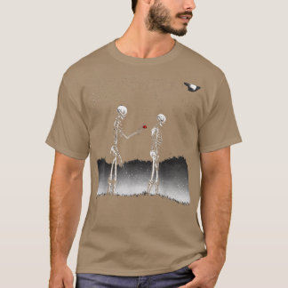Goth Punk Skeleton Graphic Rock Grunge On Gothic D T-shirt