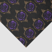 Goth Purple Rose  Tissuepapier (Detail)