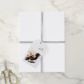 Goth Raven Donkere Esthetiek Cadeaulabel (Met Touw)