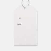 Goth Raven Donkere Esthetiek Cadeaulabel (Achterkant)
