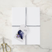 Goth Raven Donkere Esthetiek Cadeaulabel (Met Touw)