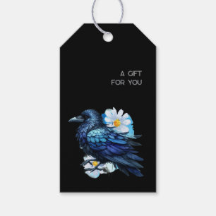 Goth Raven Donkere Esthetiek Cadeaulabel