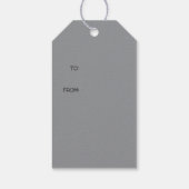 Goth Raven Donkere Esthetiek Cadeaulabel (Achterkant)