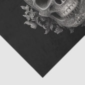 Goth Skull Tissuepapier (Detail)