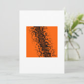 Goth Slime Halloween Uitnodiging (Staand voorkant)