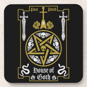 Goth-subcultuur Post Punk-muziek Bier Onderzetter