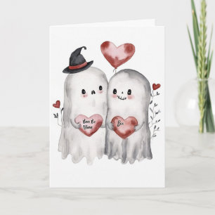 Goth Tegen Valentijnsdag Harten Geesten Kaart