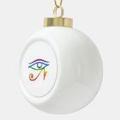 Goth trots keramische bal ornament (Rechts)