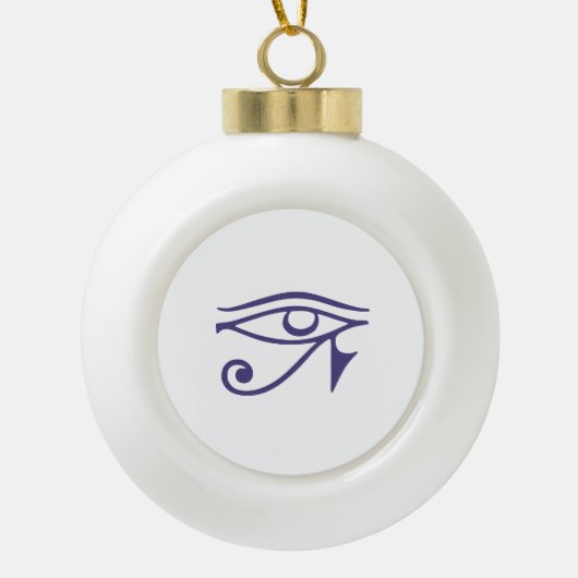 Goth trots keramische bal ornament (Voorkant)