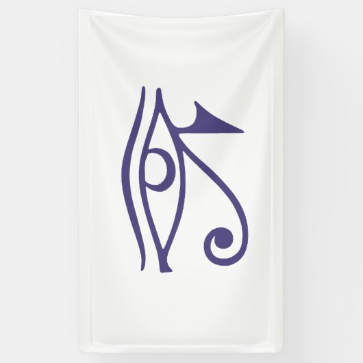 Goth trots spandoek (Verticaal)