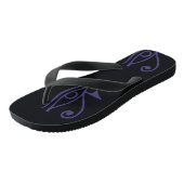 Goth trots teenslippers (Schuin)