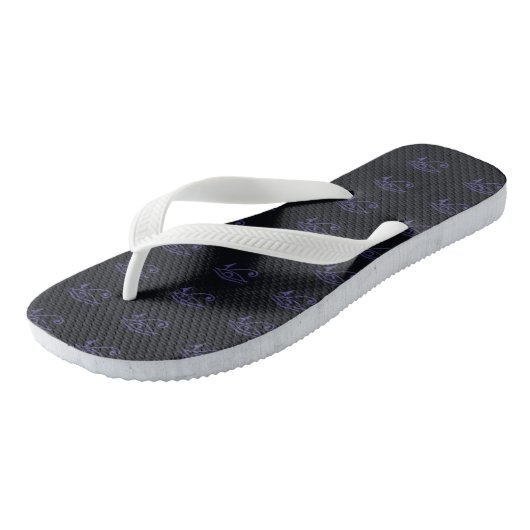 Goth trots teenslippers (Schuin)